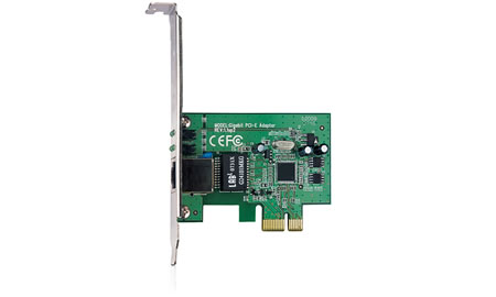 V177-L-NWTL-TG-3468-NWTL-TG-3468__23640-00 TP-LINK TG-3468 Gigabit PCI Express LAN Adapter Card 10/100/1000 Realtek - Image 1