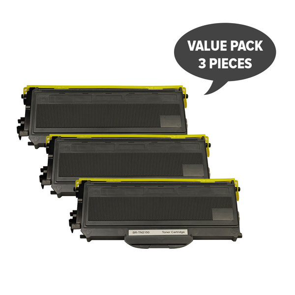 V177-SET3BR2125-SET3BR2125__89978-00 TN-2150 TN360 Black Premium Toner (Set of 3) - Image 1