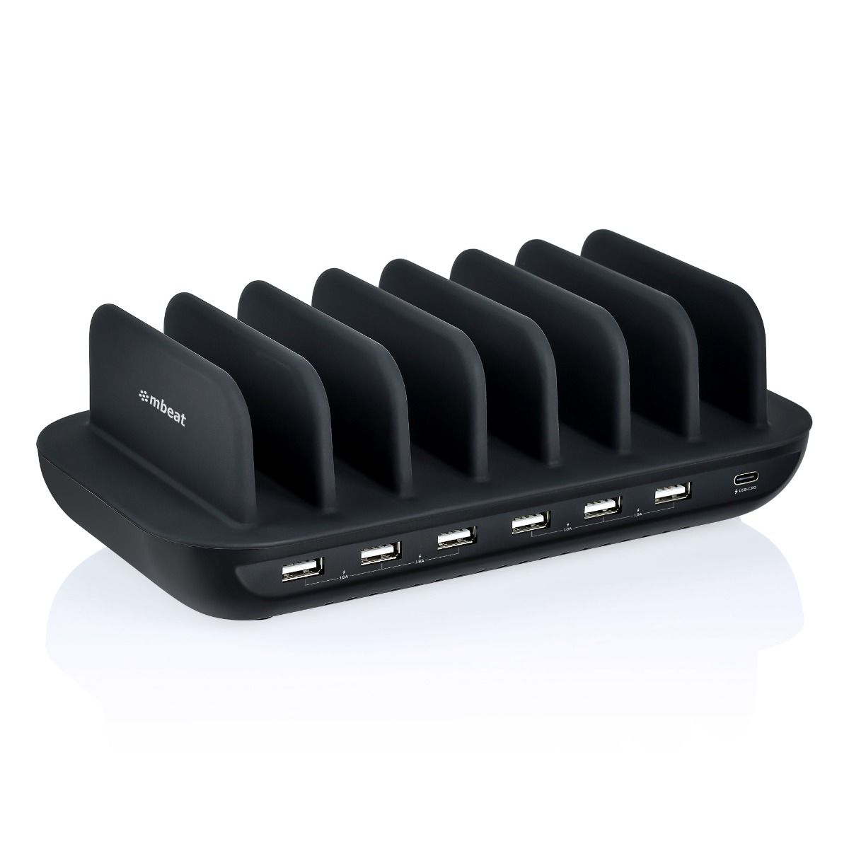 V186-MB-CHGR-7U_mb-chgr-7u_1_1 mbeat Gorilla Power 7-Port 60W USB + USB-C Charging Station - Image 1