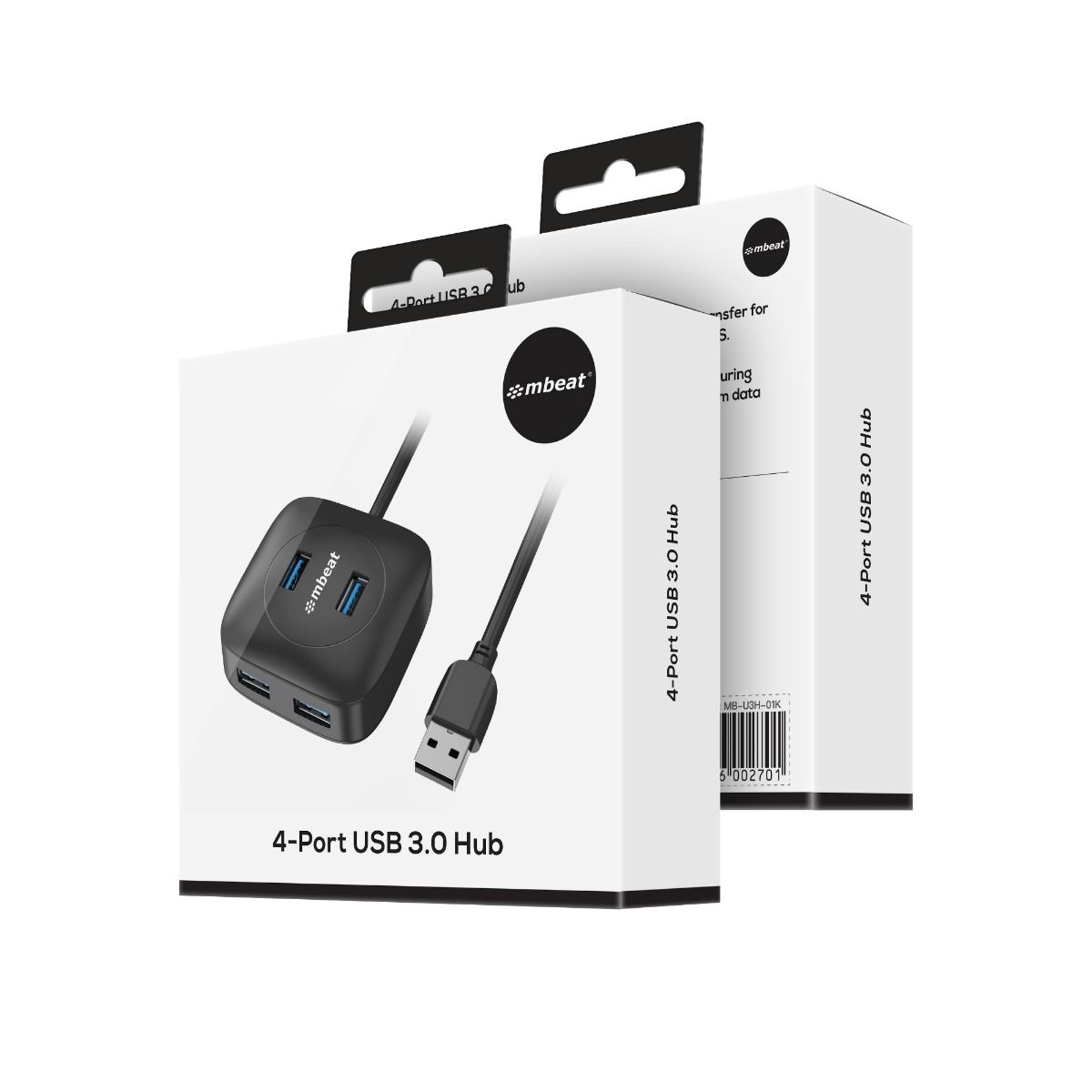 V186-MB-U3H-01K-27419-00 mbeat 4-Port USB 3.0 Hub - Image 1