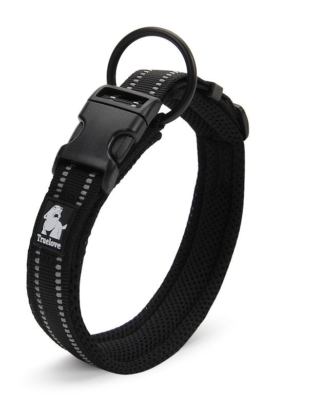 V188-ZAP-TLC5011-4-BLACK-M-B09P4B2NZY.MAIN_720x941-00 Heavy Duty Reflective Collar Black M - Image 1