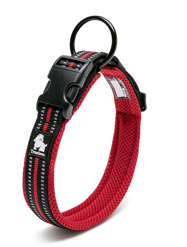 V188-ZAP-TLC5011-82-RED-XS-B09P4B4CR6.MAIN_720x947-00 Heavy Duty Reflective Collar Red XS - Image 1