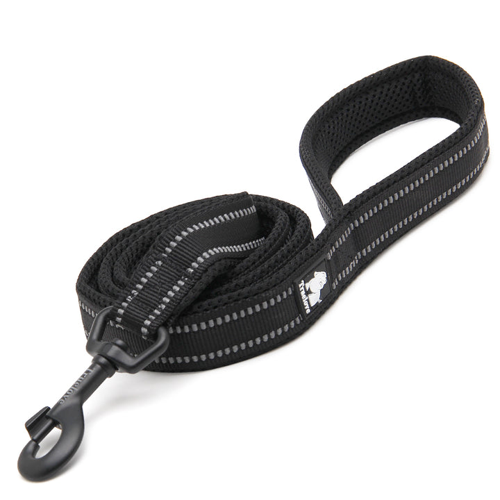V188-ZAP-TLL2111-BLACK-XS-B09P4BJFDC.MAIN_720x720-00 Reflective Pet Leash 2 meters Black XS - Image 1