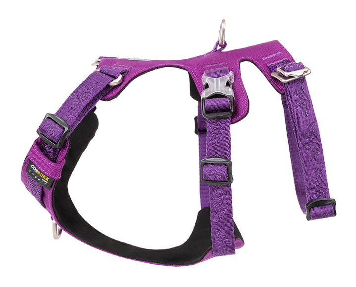 V188-ZAP-YH-1807-18-PURPLE-XL-33285-00 Whinhyepet Harness Purple XL - Image 1