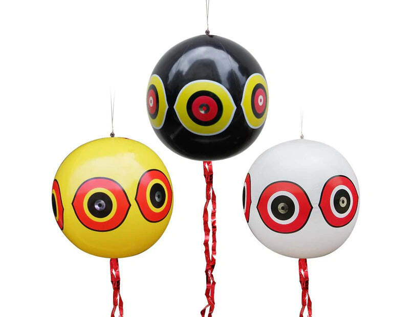 V194-BSB01-81593-00 Bird Repellent Predator Eyes Balloons, Pack of 3 - Image 1