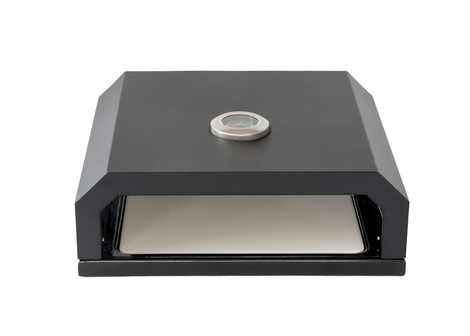 V196-POC230-202503141210-00 Pizza Oven Box with Built-in Thermometer - Image 1