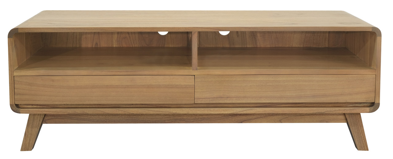 V199-EU002PFLN-150523-00 Providence 2-Drawer Entertainment Unit (Natural) - Image 1