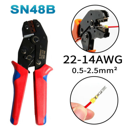 V201-EBA0709BL8AU-175447-00 Assorted Waterproof Insulated Electrical Wiring Connectors Crimp Terminals Plier - Image 1