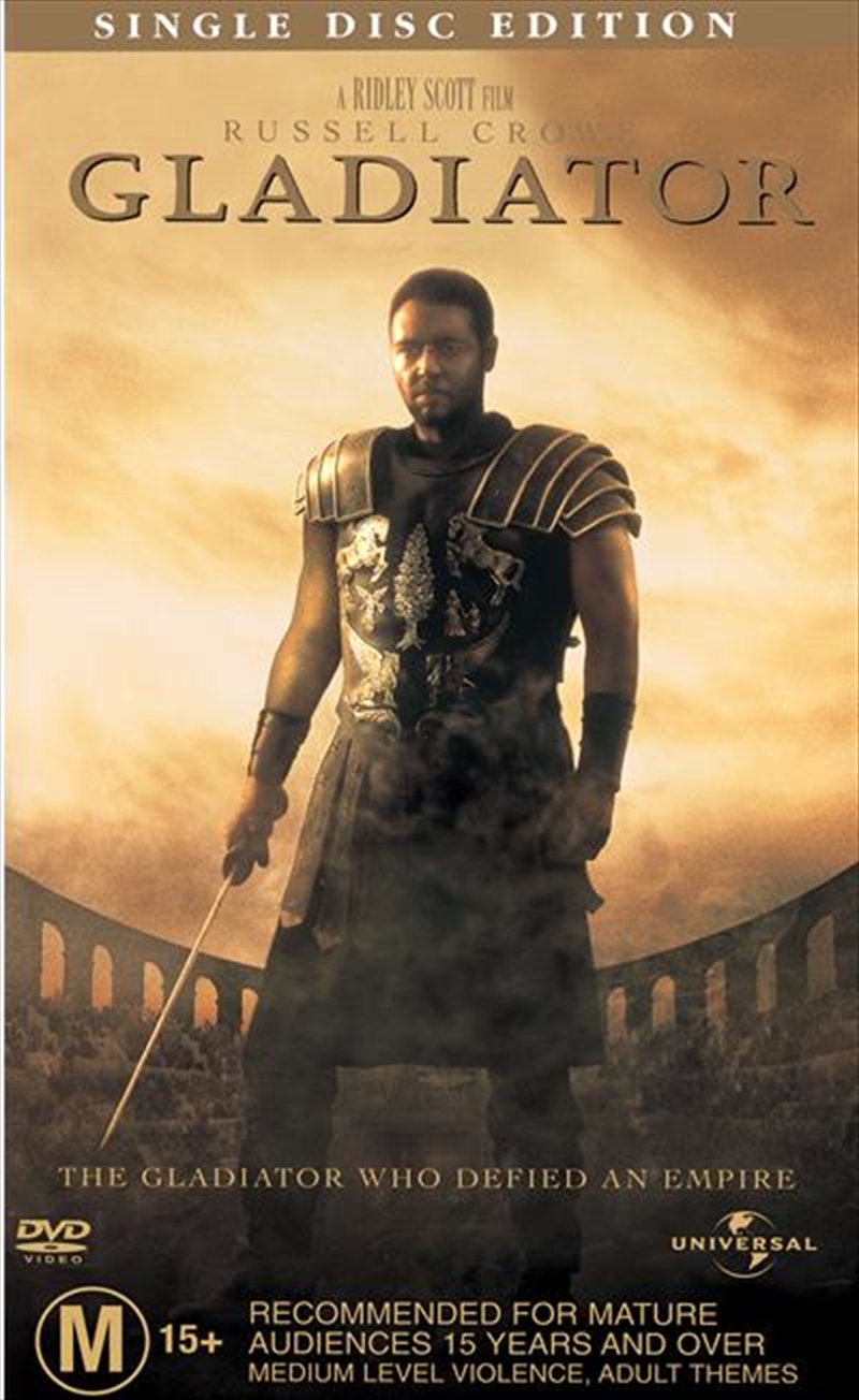 V210-1180117-75447-00 Gladiator - Single Disc Edition DVD - Image 1