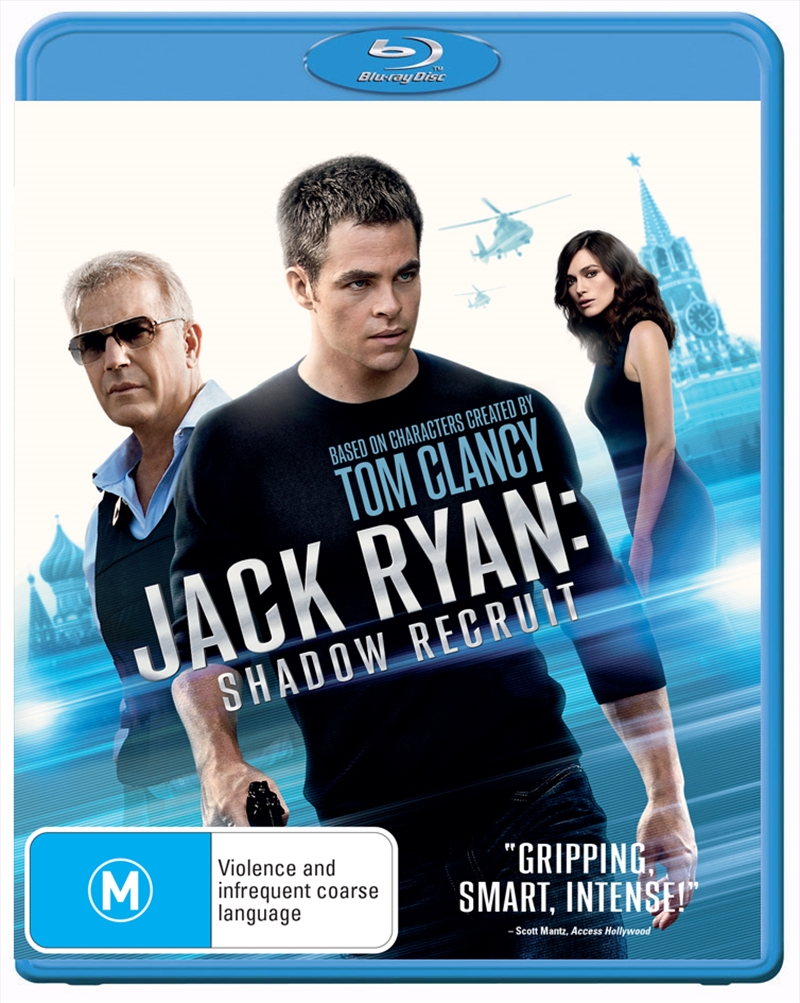 V210-2265865-76304-00 Jack Ryan: Shadow Recruit Blu-ray - Image 1