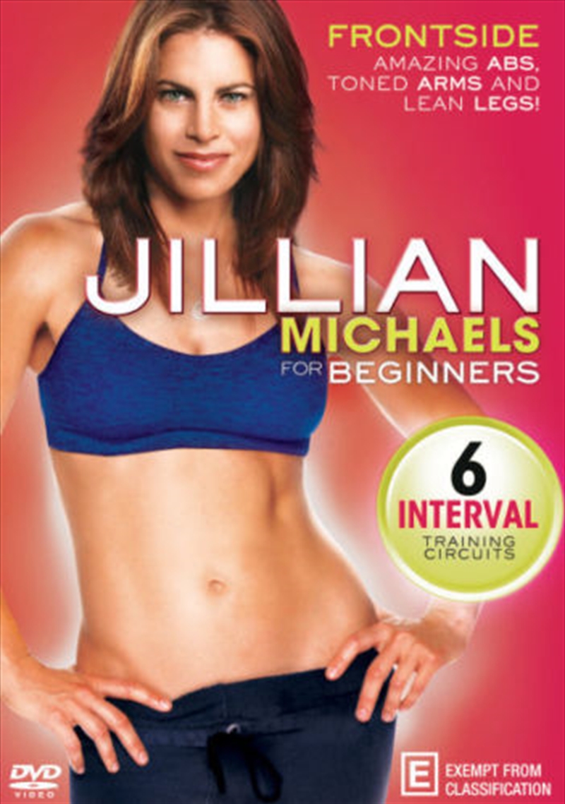 V210-2298399-80770-00 Jillian Michaels - For Beginners Frontside DVD - Image 1