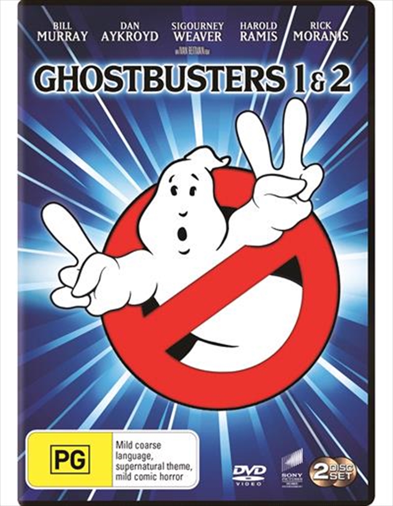 V210-2311521-75729-00 Ghostbusters / Ghostbusters II DVD - Image 1
