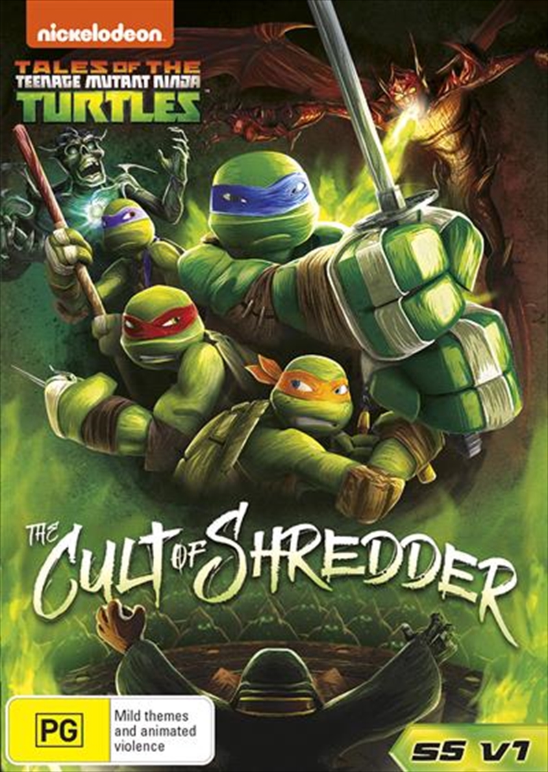 V210-2336283-75850-00 Teenage Mutant Ninja Turtles - Cult Of Shredder - Season 5 - Vol 1 DVD - Image 1