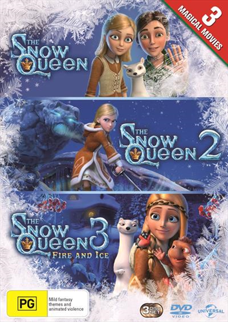 V210-2348957-75522-00 Snow Queen / The Snow Queen 2 - The Snow King / The Snow Queen 3 - Fire and Ice, The DVD - Image 1