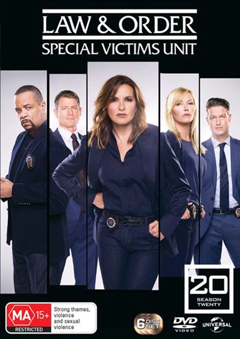 V210-2428733-75835-00 Law And Order - Special Victims Unit - Season 20 DVD - Image 1