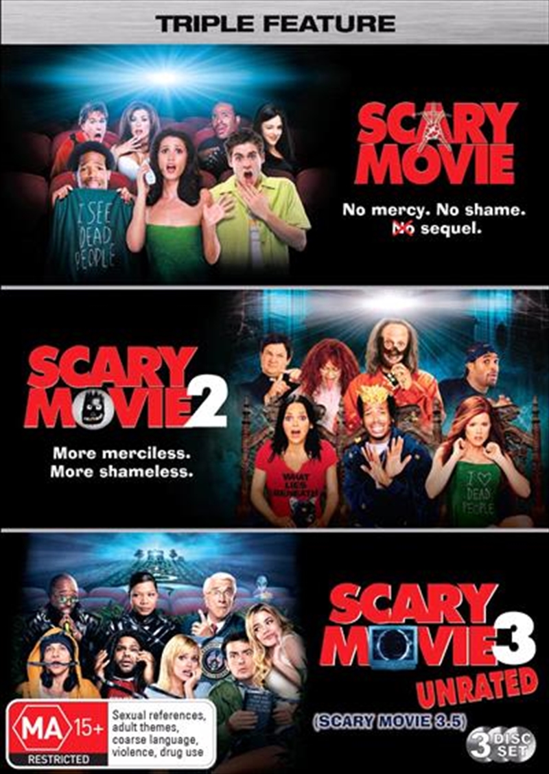V210-2615389-75362-00 Scary Movie / Scary Movie 2 / Scary Movie 3 | 3 Movie Franchise Pack DVD - Image 1