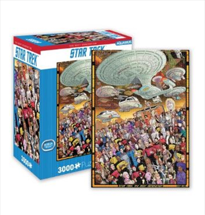 V210-2635792-SDC_2635792_2021-08-6-11-54-16-00 Star Trek The Next Generation 3000pc Puzzle - Image 1