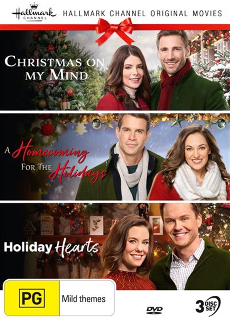 V210-2651042-80188-00 Hallmark Christmas - Christmas On My Mind / A Homecoming For The Holidays / The Christmas Wish - Col DVD - Image 1