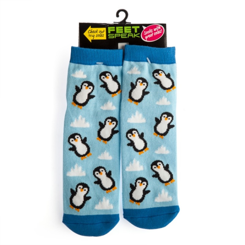 V210-2665707-SDC_2665707_2022-19-1-14-23-11-00 Penguin Feet Speak Socks - Image 1