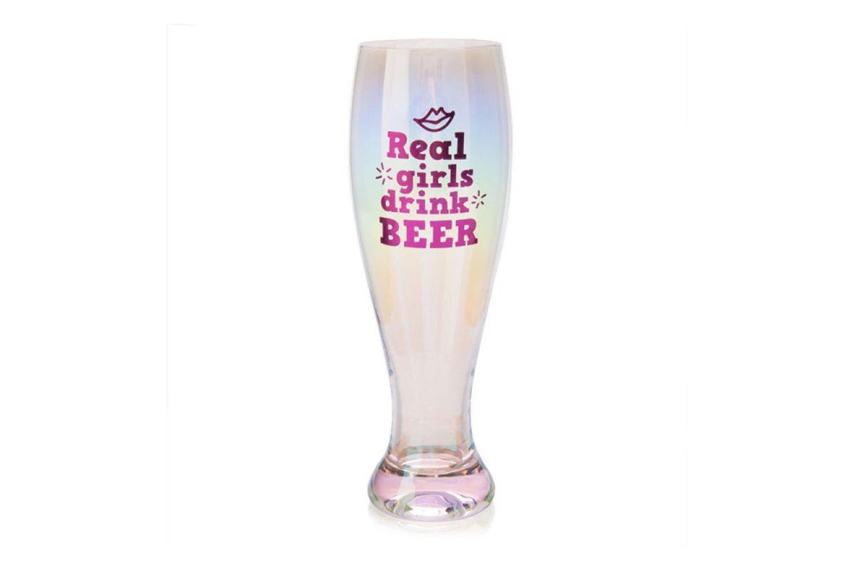 V210-2670263-89317-00 Real Girls Drink Beer Tallulah Aurora Pilsner Glass - Image 1
