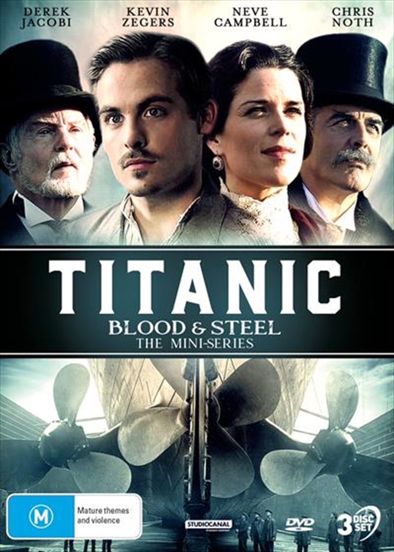 V210-2679352-80192-00 Titanic - Blood and Steel | Mini-Series DVD - Image 1