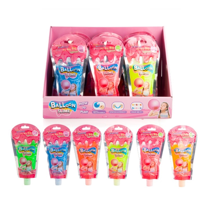 V210-2680413-92600-00 Balloon Slime With Straw (SENT AT RANDOM) - Image 1