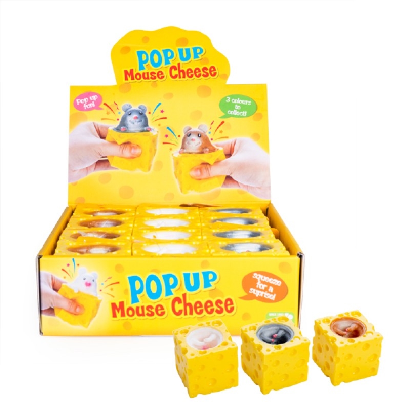V210-2693846-92298-00 Pop Up Mouse Cheese (SENT AT RANDOM) - Image 1