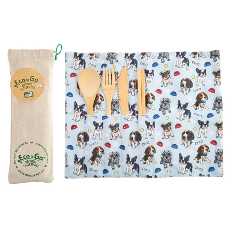 V210-2730910-SDC_2730910_2022-11-11-11-51-52-00 Dogs Eco-to-Go Bamboo Cutlery Set - Image 1