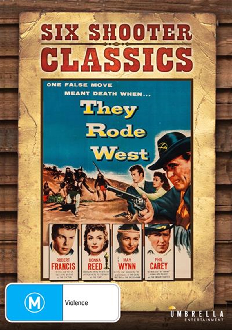 V210-2758082-80705-00 They Rode West | Six Shooter Classics DVD - Image 1