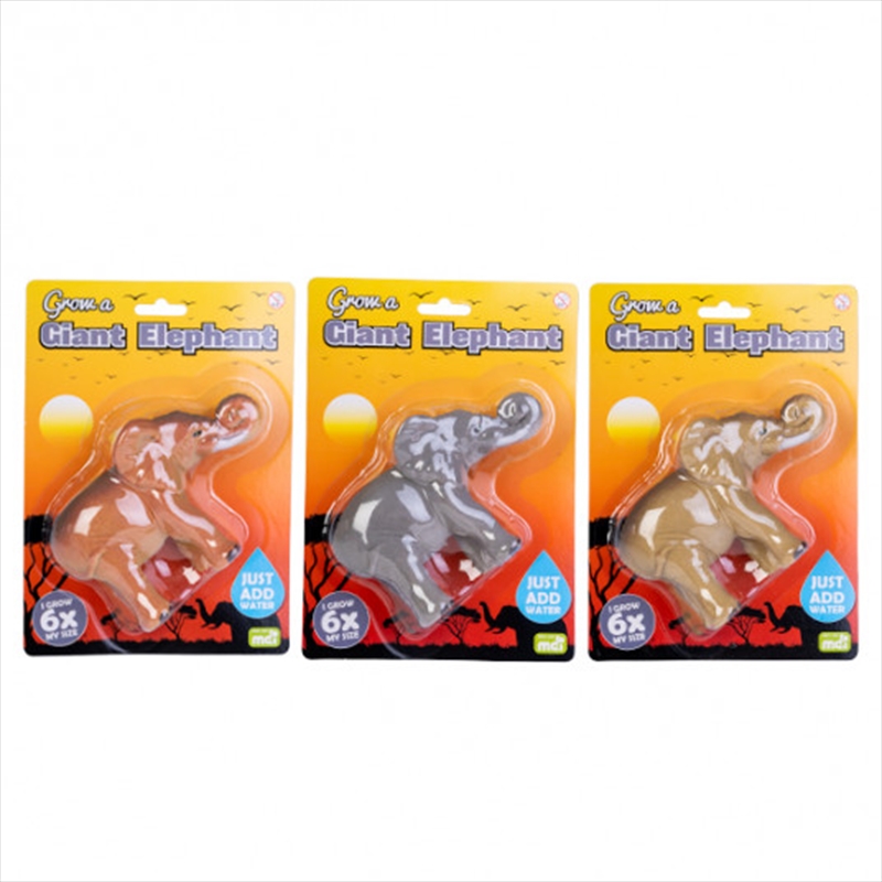 V210-2838602-91287-00 Giant Grow Elephant (SENT AT RANDOM) - Image 1