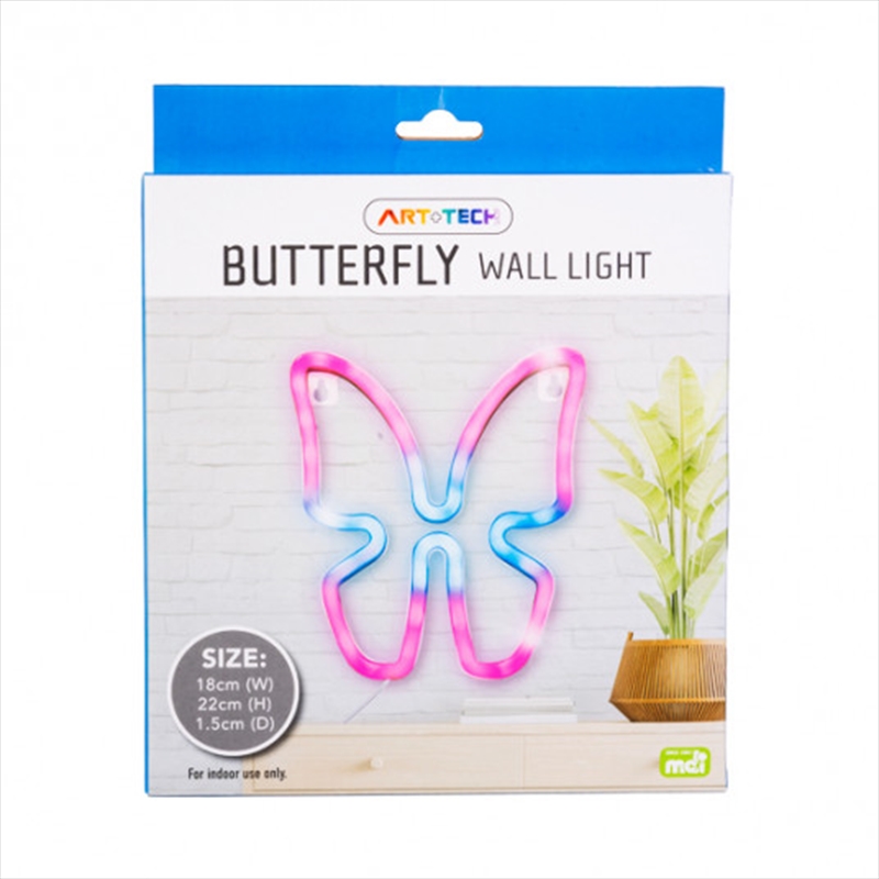 V210-2900690-202502241145-00 Led Wall Light Butterfly - Image 1