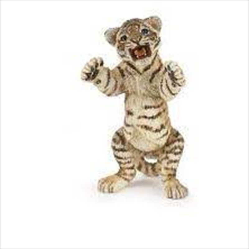 V210-2910956-202503071735-00 Papo - Standing tiger cub Figurine - Image 1