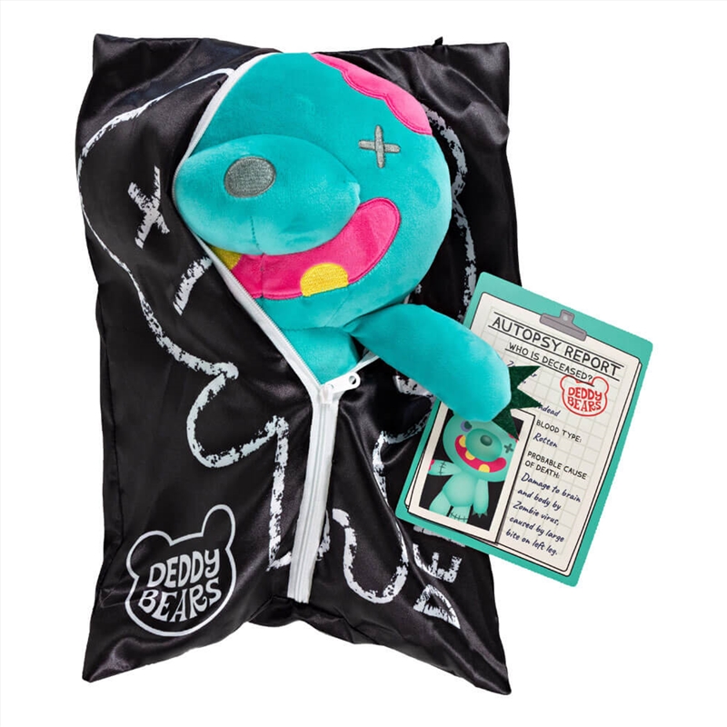 V210-2966440-202503071836-00 Deddy Bear Plush In Bag - Zombear - Image 1