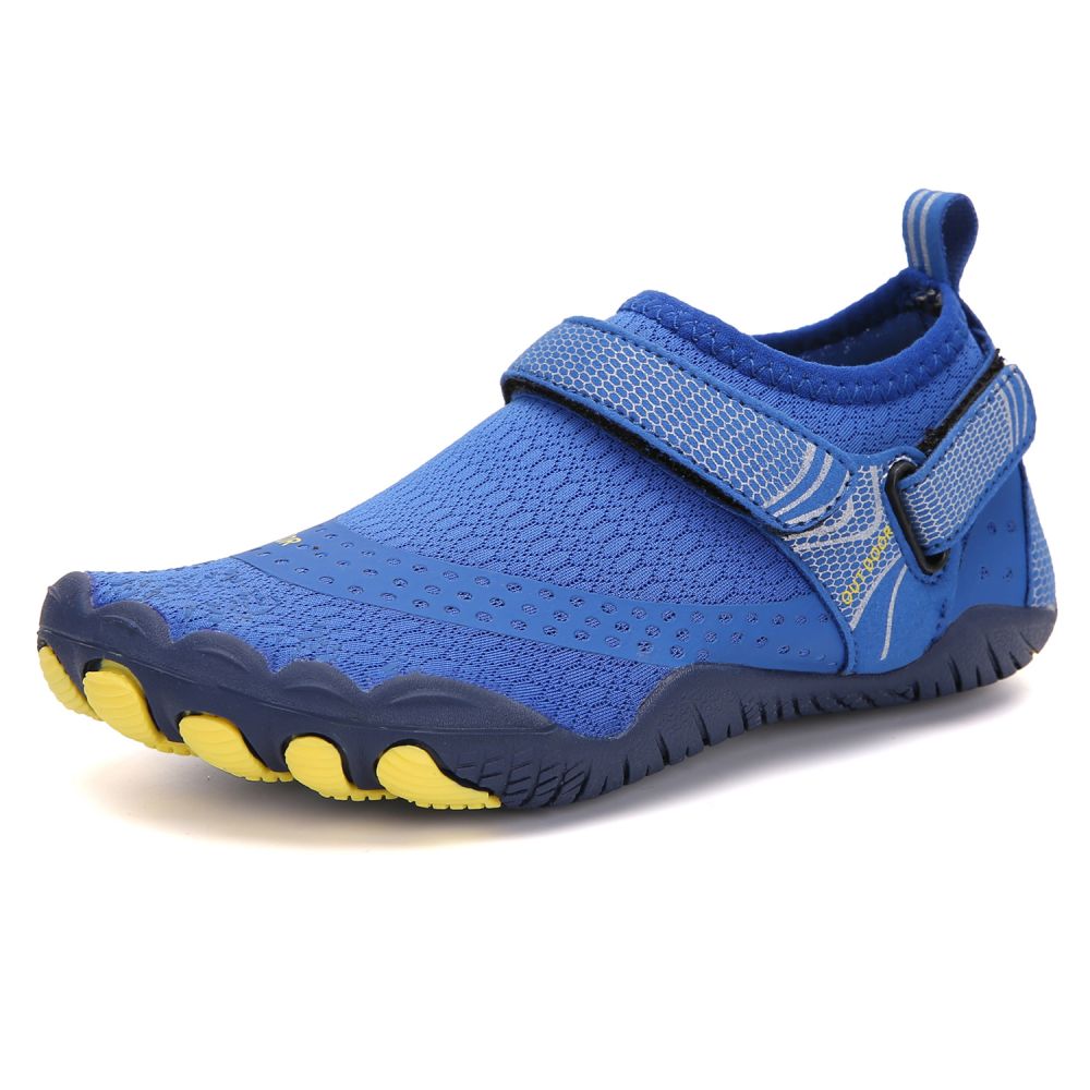 V213-04WS-A-K-NKLBLU3_TvZQED5_1 Kids Water Shoes Barefoot Quick Dry Aqua Sports Shoes Boys Girls - Klein Blue Size Bigkid US3 = EU34 - Image 1