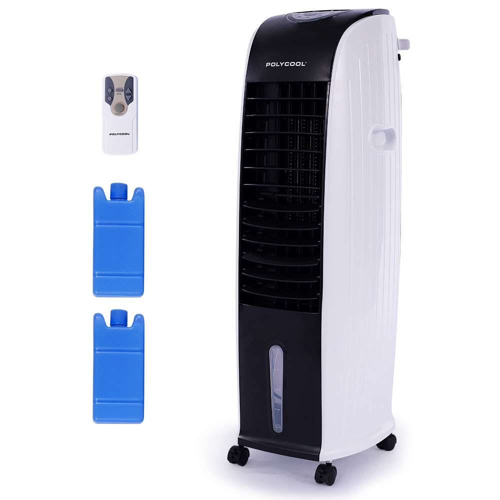 V219-COLECLPYD4KA-73845-00 POLYCOOL 8L Portable Evaporative Air Cooler 24 Hour Timer 4 in 1 Cooling Fan - Image 1