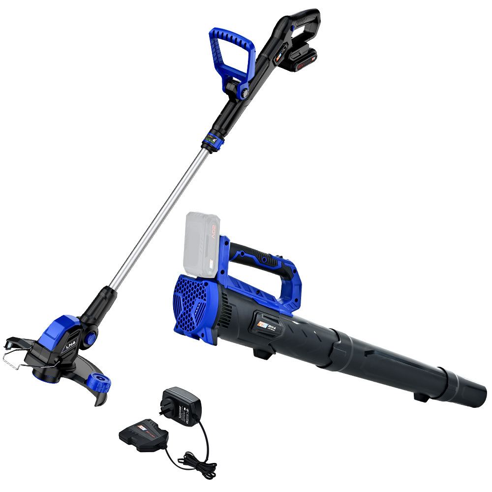 V219-GTCCLSPBBL2LT2A-225618-00 POWERBLADE 20V Leaf Blower & Line Trimmer / Edger Combo, Kit with 4.0Ah Battery & Fast Charger - Image 1