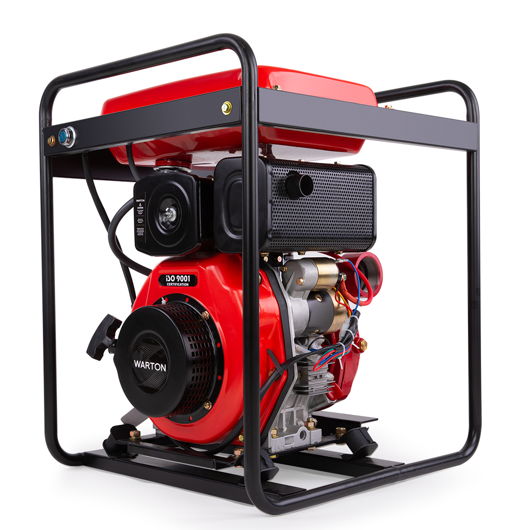 V219-PMPDSLWARDI50-74249-00 WARTON 2" 8HP Diesel High Pressure Water Pump Fire Fighting Irrigation Farm 2 Inch - Image 1