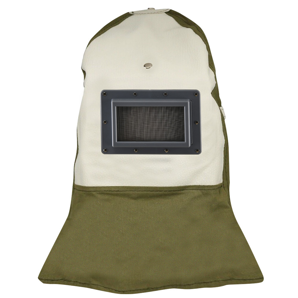 V219-SBLHATUMT01A-202504141840-00 Unimac Sandblasting Safety Hood, Built-in Hard Hat, Abrasive Sand Blasting PPE Equipment - Image 1