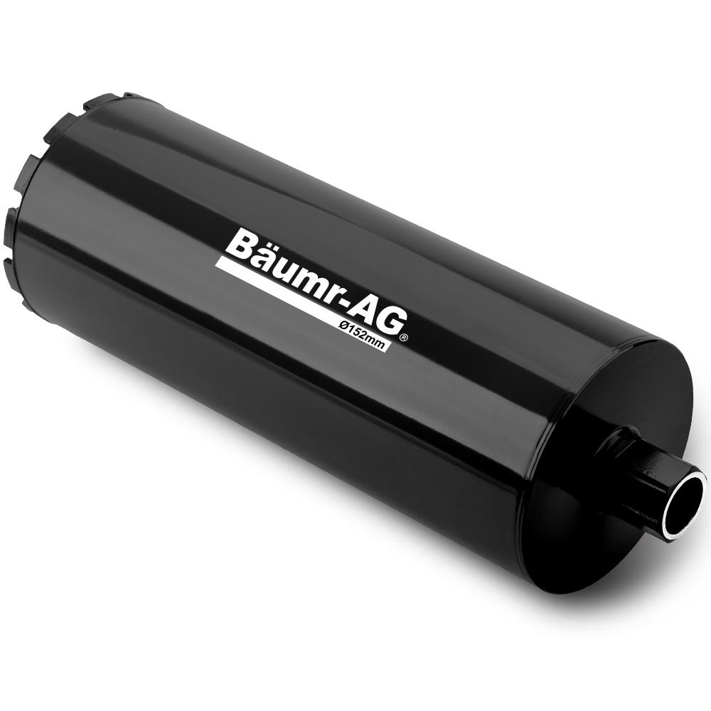 V219-TOLBITBMRA152-44400-00 Baumr-AG Diamond Core Drill Bit 152mm Concrete Wet Dry Tile Stone Brick Marble 1-1/4 UNC - Image 1