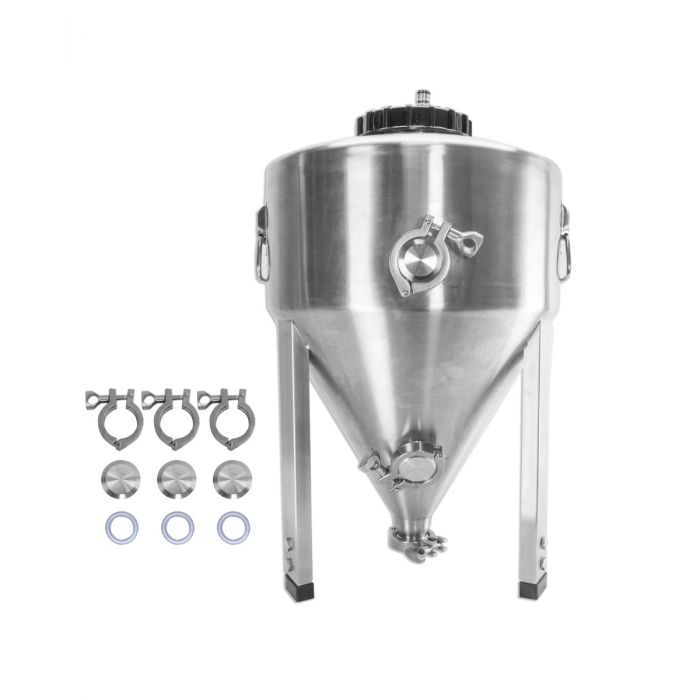 V225-10544-apollo1-00 Apollo Titan 30L Stainless Steel Pressure Rated Fermenter - Image 1