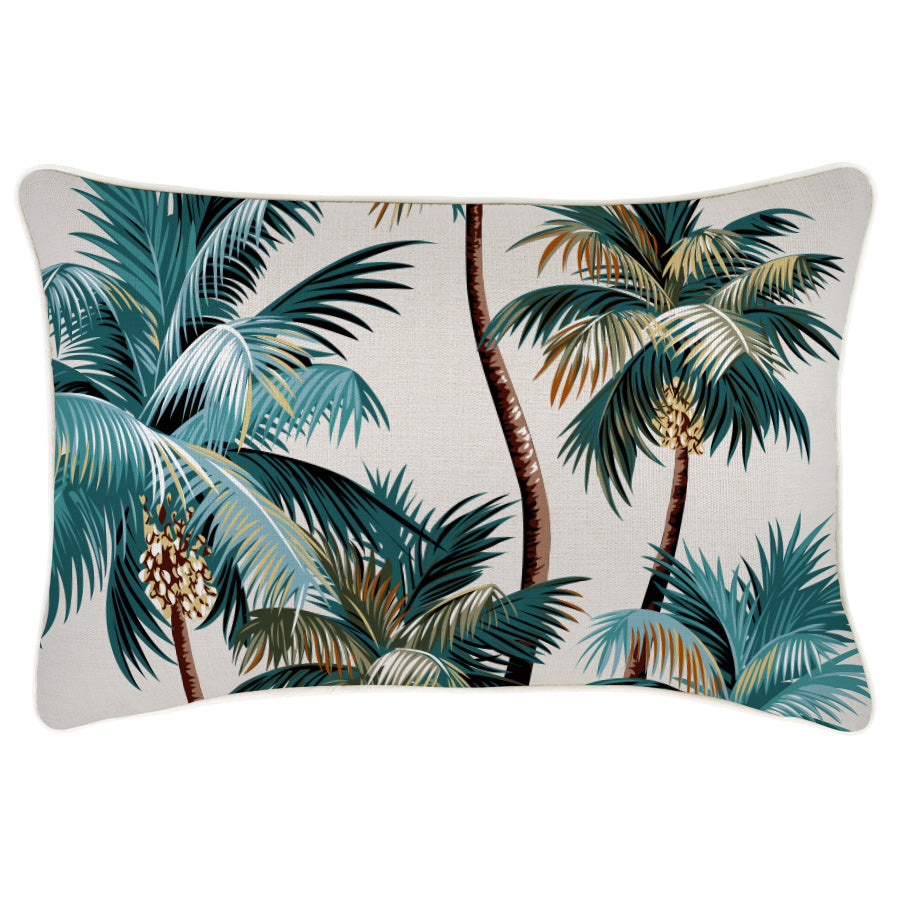 V236-EP12204501WP-EP12204501WP_Indoor-Outdoor-Cushion-Cover-Palm-Trees-Natural-00 Cushion Cover-With Piping-Palm Trees Natural-35cm x 50cm - Image 1