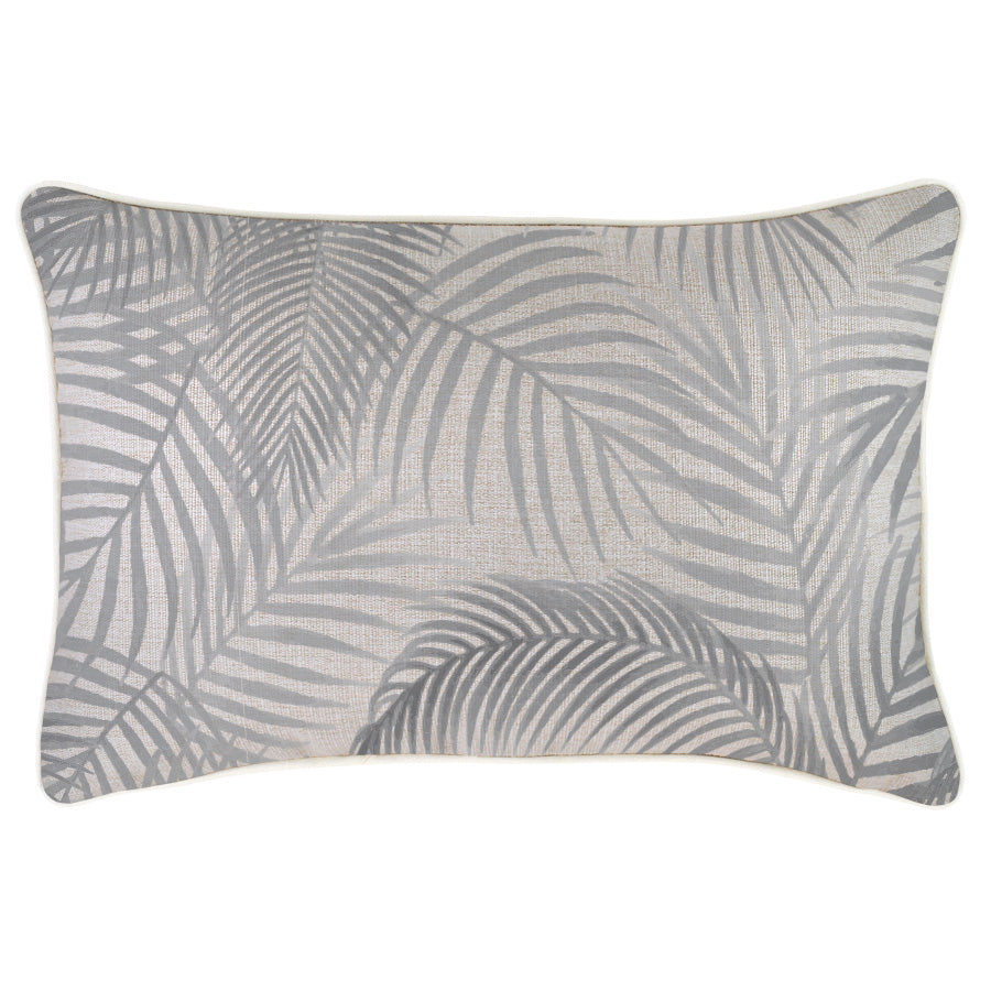V236-EP12224501WP_EP12224501WP_Indoor-Outdoor-Cushion-Cover-Seminyak-Smoke Cushion Cover-With Piping-Seminyak Smoke-35cm x 50cm - Image 1
