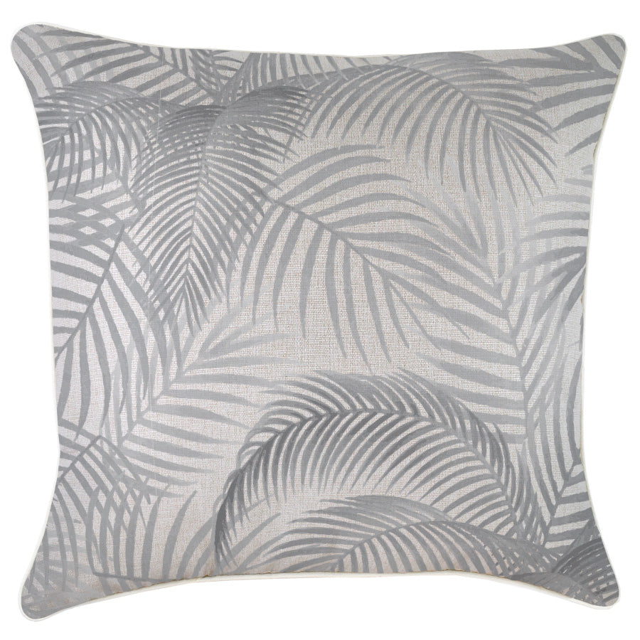 V236-EP12224503WP_EP12224503WP_Indoor-Outdoor-Cushion-Cover-Seminyak-Smoke Cushion Cover-With Piping-Seminyak Smoke-60cm x 60cm - Image 1