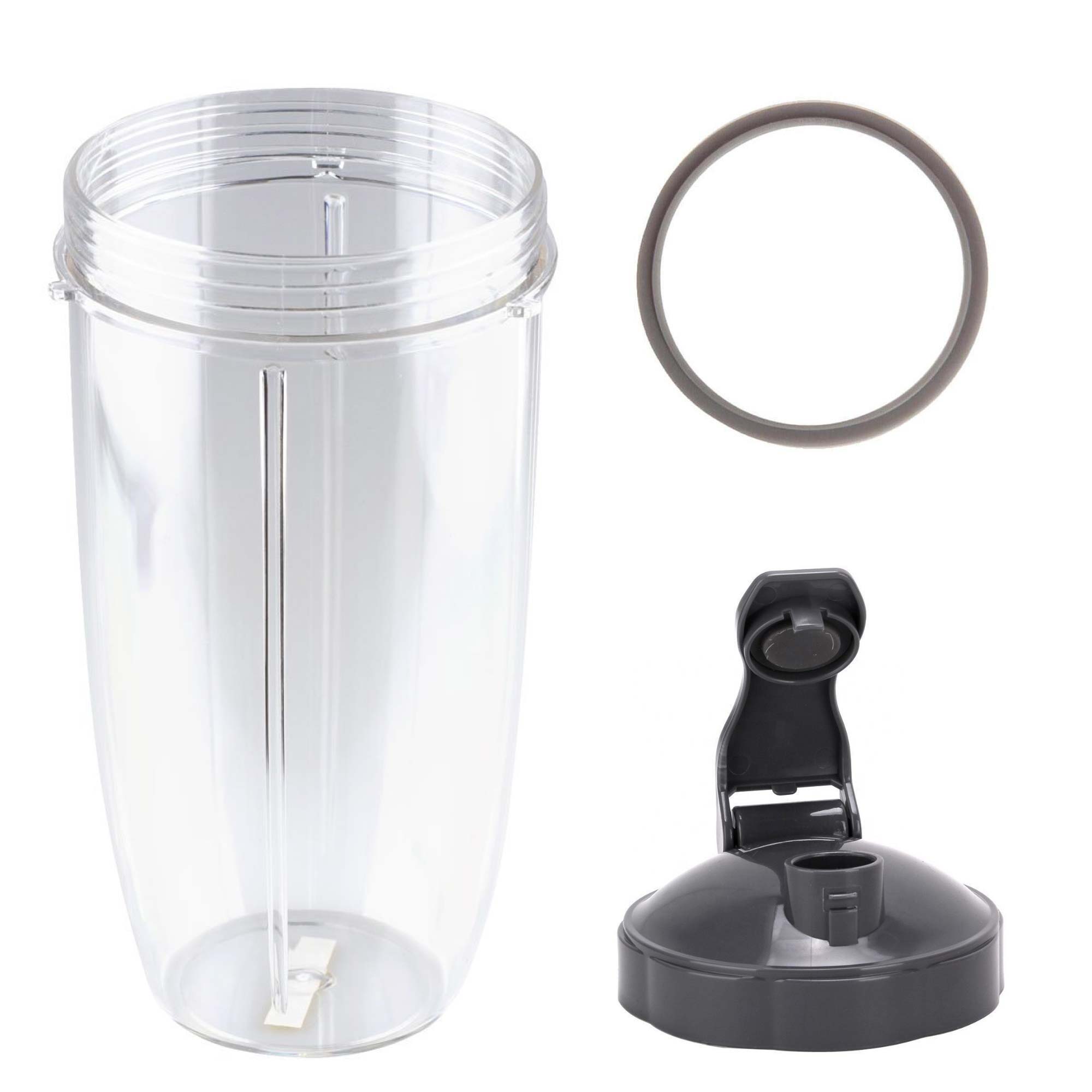 V238-SUPDZ-16803402182-202507252130-00 For Nutribullet Colossal Large Cup + Fliptop Lid + Grey Seal - 900 600 Models - Image 1