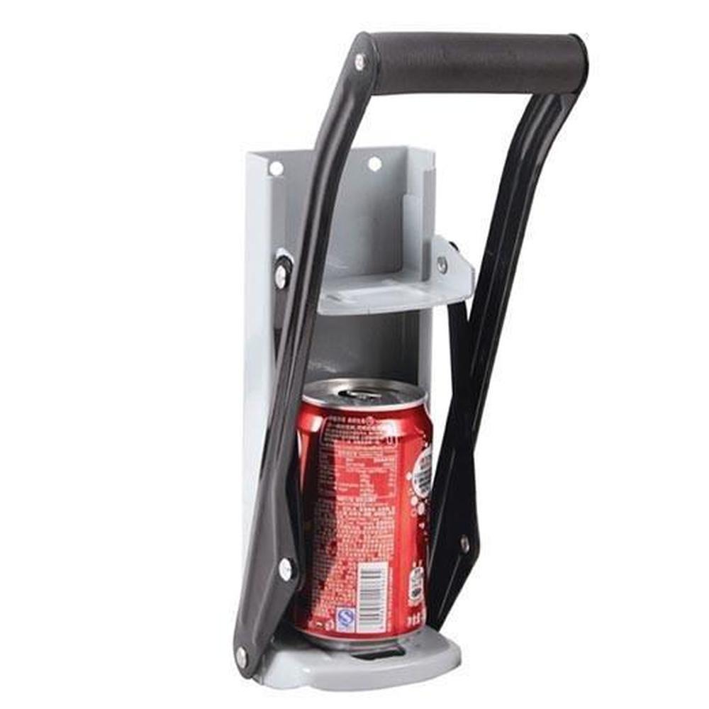 V238-SUPDZ-20998449542-132175-00 Aluminium Can Crusher - 16oz Beer Recycling Smasher - Wall Mounted Bottle Opener - Image 1