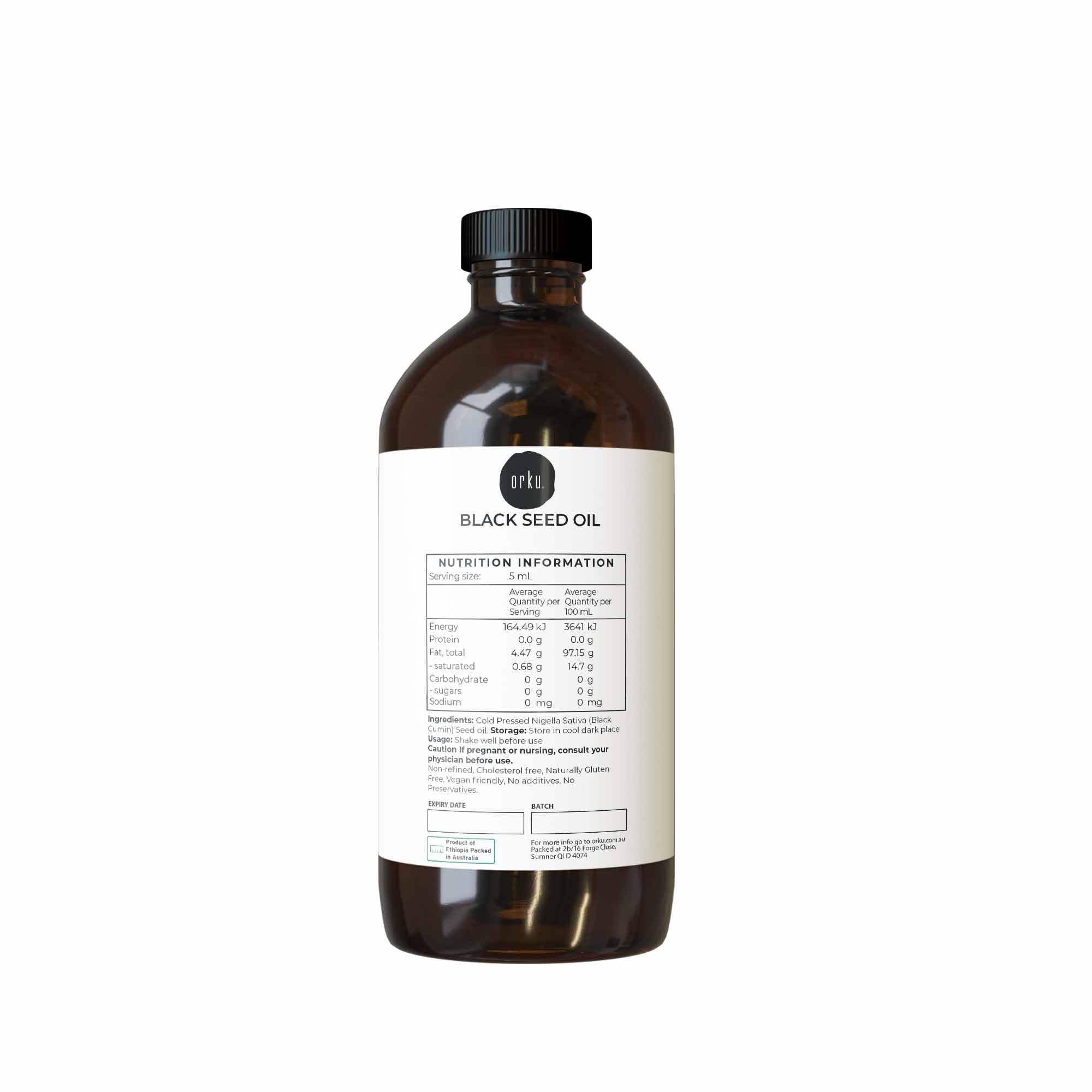 V238-SUPDZ-31805766041680-202507251910-00 1L Pure Black Seed Oil - 100% Ethiopian Nigella Sativa Cumin Cold Pressed - Image 1