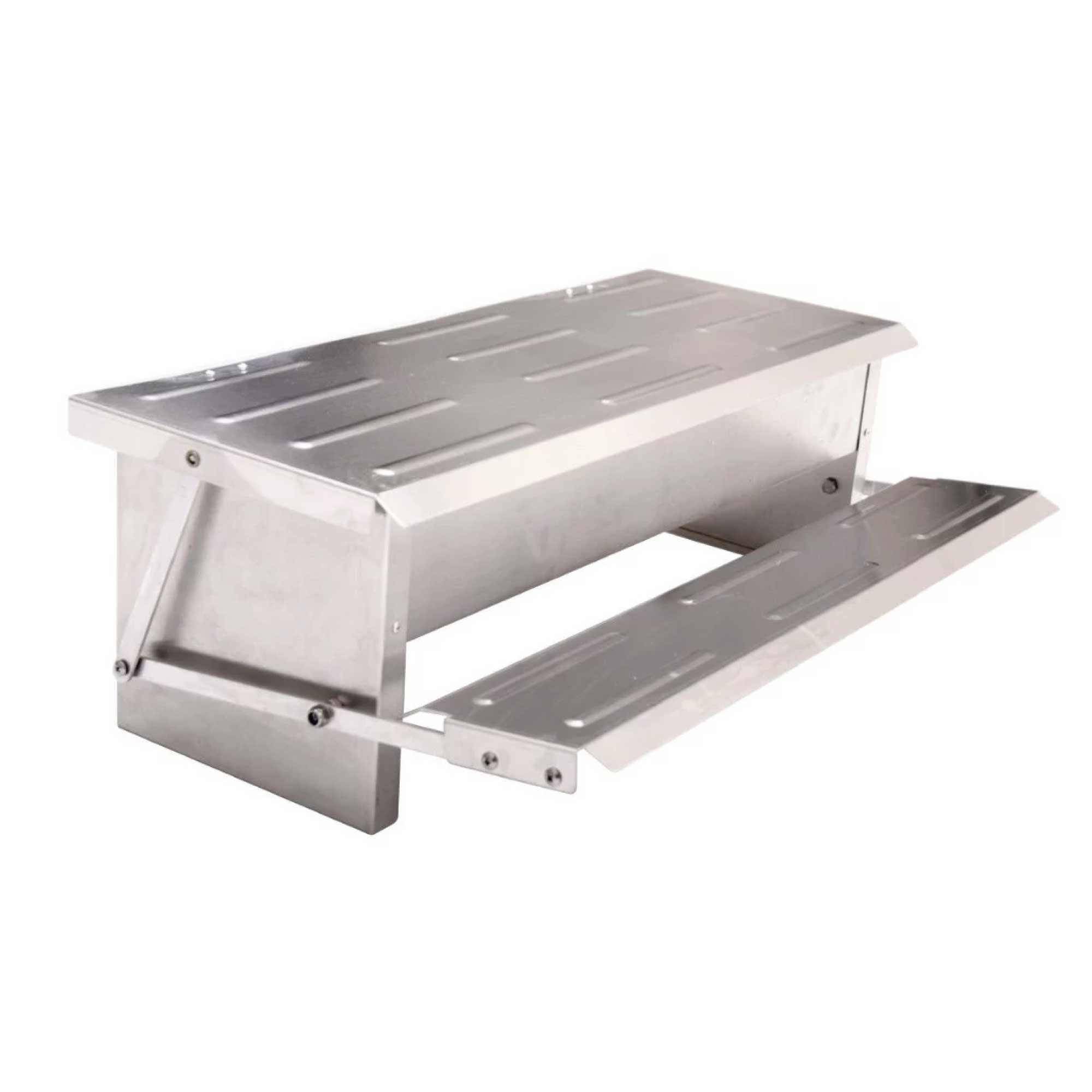 V238-SUPDZ-32660683325520-202505261747-00 8L Automatic Chook Chicken Feeder Poultry Auto Treadle Aluminium Metal Coop - Image 1