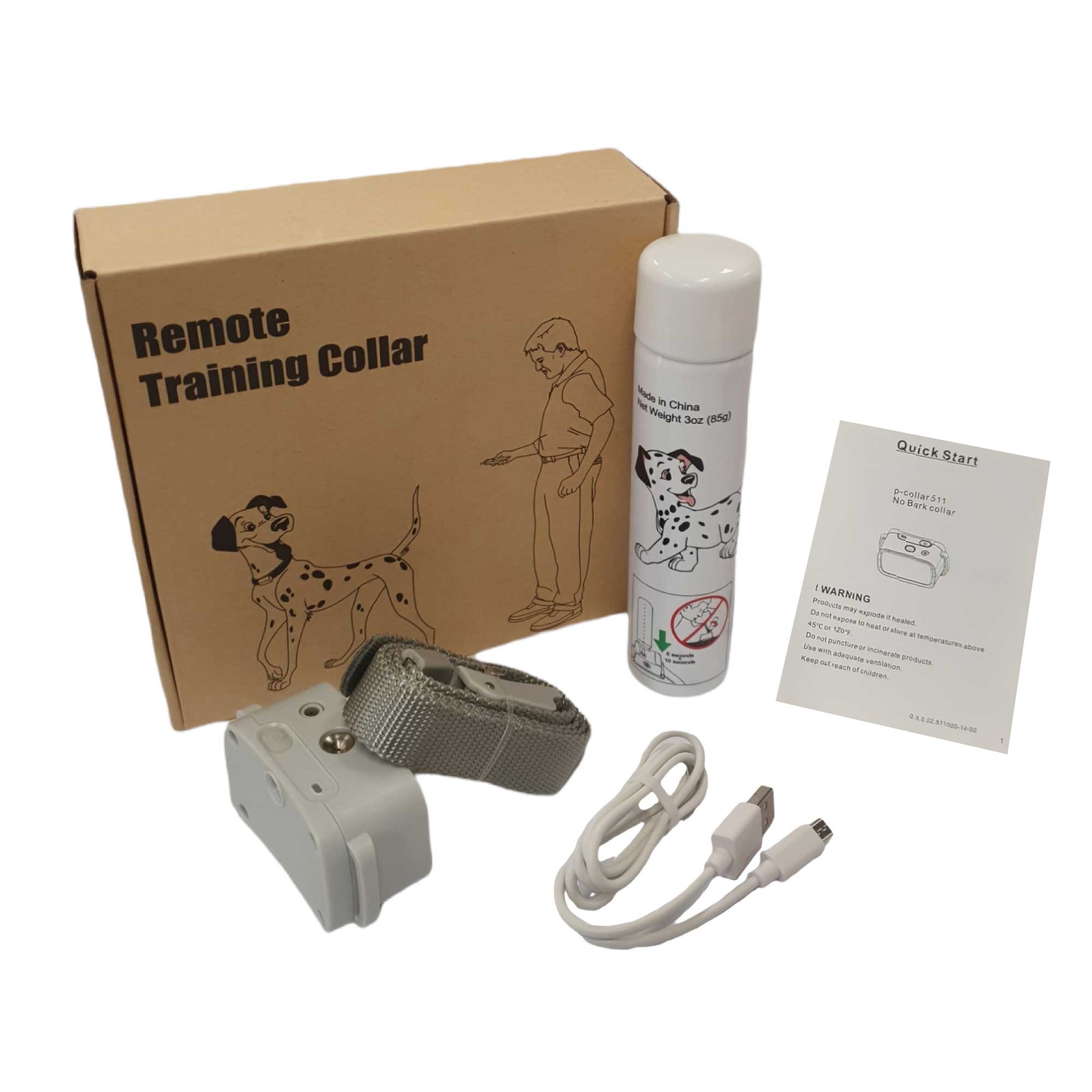 V238-SUPDZ-39764078035024-202505271505-00 Dog Bark Collar - Automatic Citronella Rechargeable Mist Spray Training - Image 1