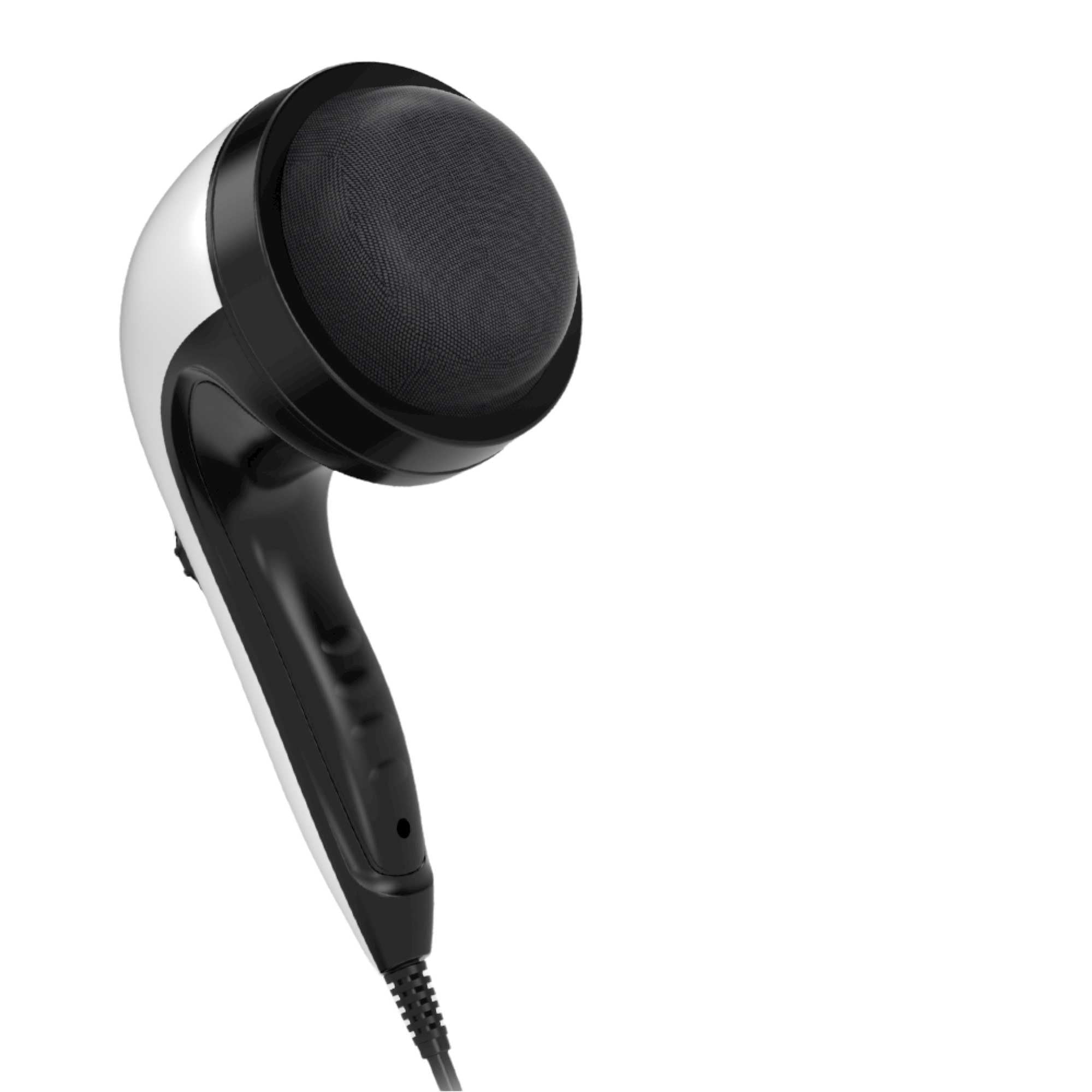 V238-SUPDZ-39885947633744-202507311151-00 Handheld Vibration Massager Black - 4 Interchangeable Heads Adjustable Speed - Image 1