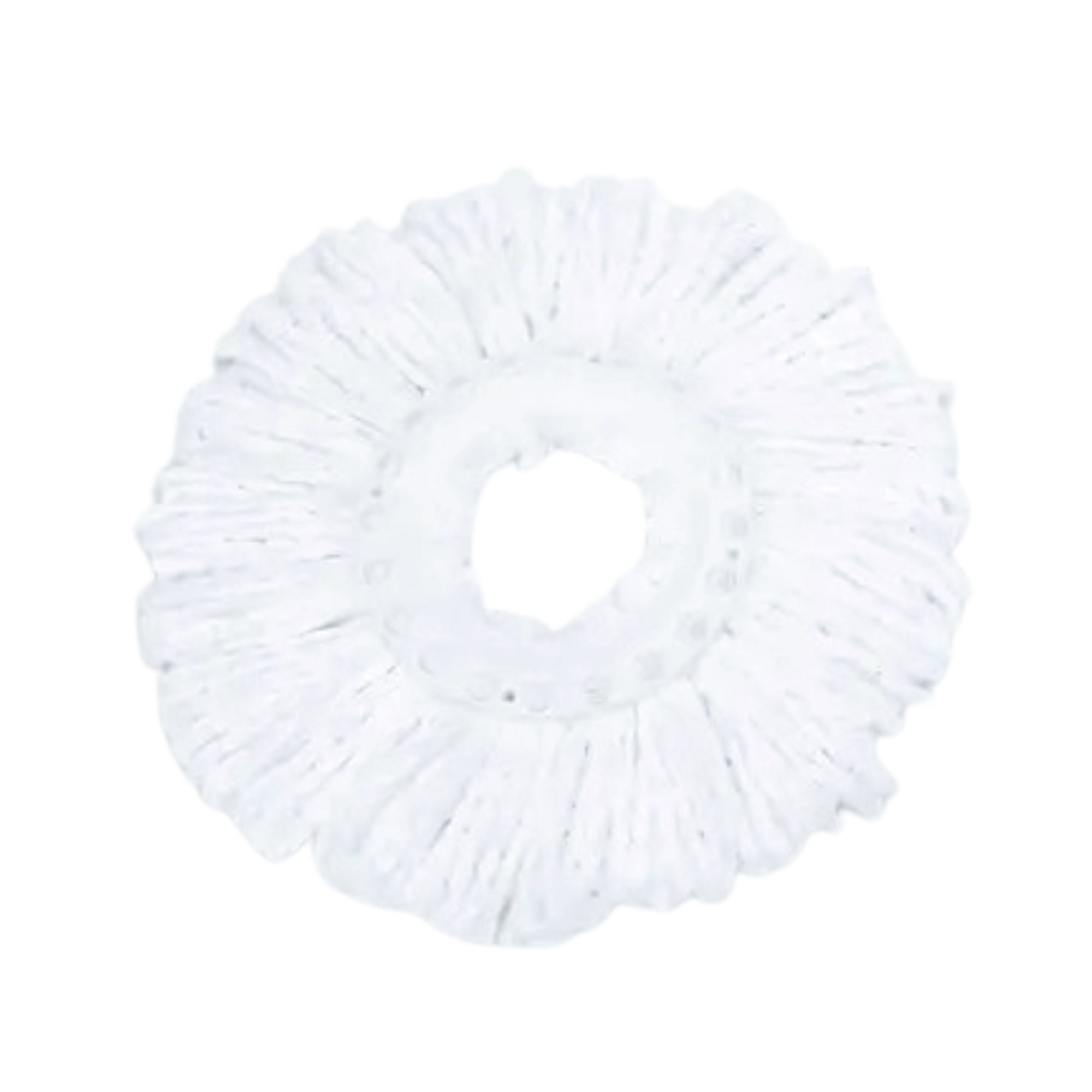 V238-SUPDZ-41134923251792-202505271545-00 Kitchee Microfibre Mop Head Replacement for Kitchee Spin Mop - White Round - Image 1